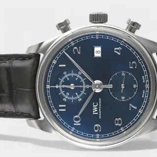 IWC Portugieser IW390303 42mm Stainless steel Blue