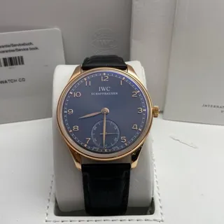 IWC Portugieser IW545406 44mm Rose gold Gray