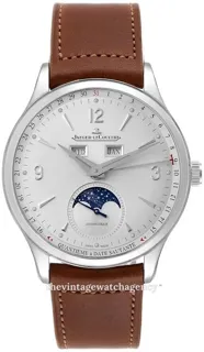 Jaeger-LeCoultre Master Control 4148420 40mm brushed/polished steel Silver