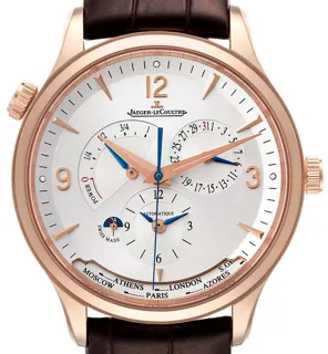 Jaeger-LeCoultre Master Control Q4122520 Rose gold Silver