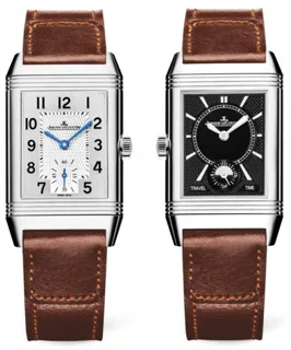 Jaeger-LeCoultre Reverso Duoface Q2458422 Stainless steel Silver