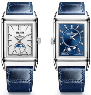 Jaeger-LeCoultre Reverso Tribute Q3918420 Stainless steel Blue