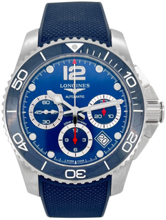 Longines HydroConquest L37834969 Ceramic and Stainless steel Silver