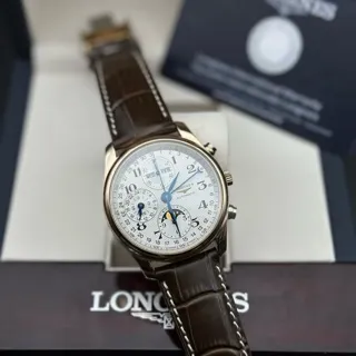 Longines Master Collection L2.673.8.78.3 40mm Rose gold Beige