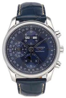 Longines Master Collection L26734920 40mm Stainless steel Blue