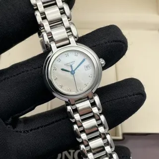 Longines PrimaLuna L8.110.4.87.6 26.5mm Stainless steel White