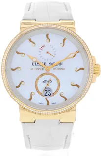 Ulysse Nardin Marine Chronometer Rose gold White