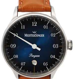 MeisterSinger Pangaea PMD908D 40mm Stainless steel Blue