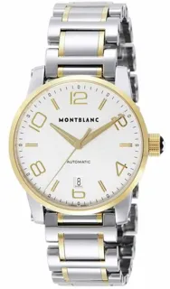 Montblanc TimeWalker 106502 Yellow gold and Stainless steel Silver