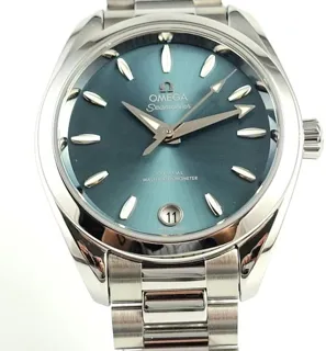 Omega Aqua Terra 220.10.34.20.10.001 34mm Stainless steel Green