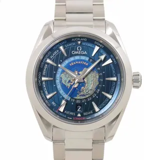 Omega Aqua Terra 220.10.43.22.03.001 43mm Stainless steel Blue