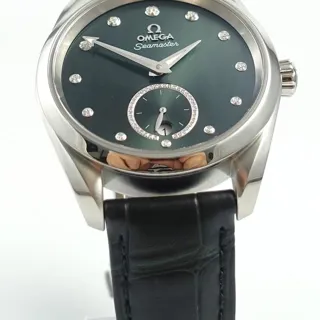 Omega Aqua Terra 220.13.38.20.60.001 38mm Stainless steel Green