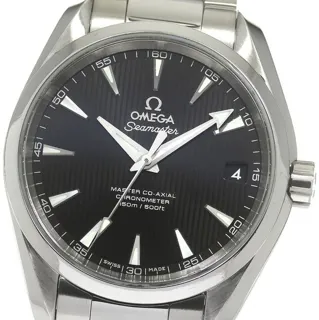 Omega Aqua Terra 231.10.39.21.01.002 39mm Stainless steel Black