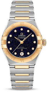 Omega Constellation 131.20.29.20.53.001 Yellow gold Blue