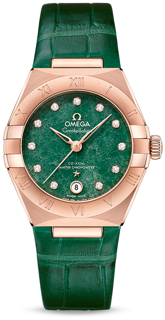 Omega Constellation 131.53.29.20.99.002 Rose gold Green