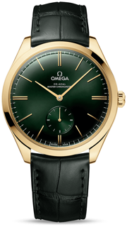 Omega De Ville 435.53.40.21.10.001 Yellow gold Green