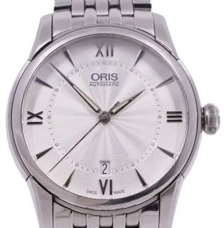 Oris Artelier Date 01 733 7670 4071-07 8 21 77 01 733 7670 4071-07 8 21 77 40mm Stainless steel Silver