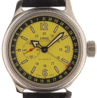 Oris Big Crown Pointer Date 7482B 35.9mm Stainless steel Yellow