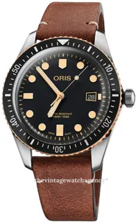 Oris Divers Sixty Five 01 733 7720 4354-07 5 21 45 40mm Stainless steel Black