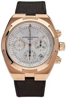 Vacheron Constantin Overseas Chronograph 5500V/000R-B074 Rose gold Silver