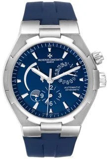 Vacheron Constantin Overseas Dual Time 47450/000A-9039 Stainless steel Blue