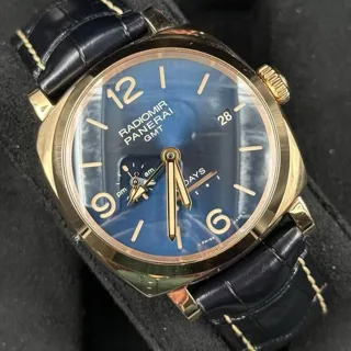 Panerai Radiomir 1940 PAM 00659 45mm Rose gold Blue