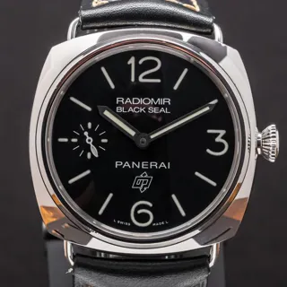 Panerai Radiomir Black Seal PAM 00380 45mm Stainless steel Black