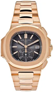 Patek Philippe Nautilus 5980/1R-001 Rose gold Black