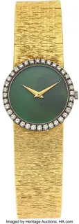 Piaget 9706 A6 18k Gold Green