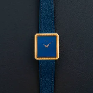 Piaget Protocole 9154 Yellow gold Blue