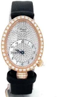 Breguet Reine de Naples 8928BR/8D/844.DD0D 25mm Rose Gold$Diamond-set Diamond-Paved