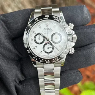 Rolex Daytona 116500 40mm Stainless steel White