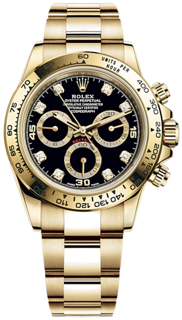 Rolex Daytona 116508 40mm Yellow gold Black