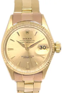 Rolex Oyster 6517 26mm 18KYG Golden