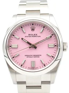 Rolex Oyster Perpetual 126000 36mm Stainless steel Pink$Candy PK