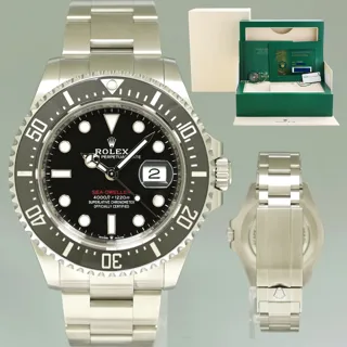 Rolex Sea-Dweller 126600 43mm Stainless steel Black