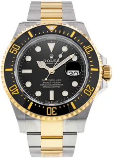 Rolex Sea-Dweller 126603 43mm Yellow gold and Stainless steel Black