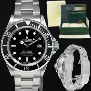 Rolex Sea-Dweller 16600 40mm Stainless steel Black