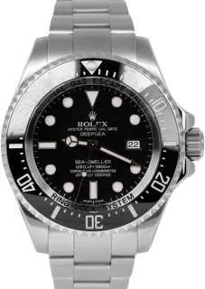 Rolex Sea-Dweller Deepsea 116660 44mm Stainless steel Black