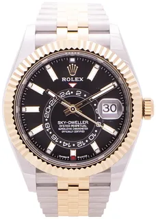 Rolex Sky-Dweller 336933 42mm Stainless steel Black