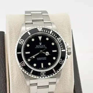 Rolex Submariner 14060 Stainless steel Black