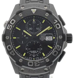 TAG Heuer Aquaracer 500M CAJ2180-2 44mm Titanium Black