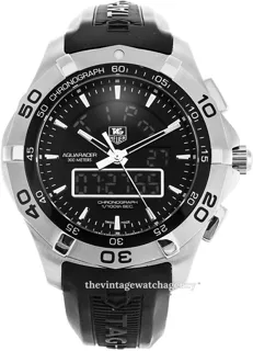 TAG Heuer Aquaracer CAF1010.FT8011 43mm Stainless steel Black