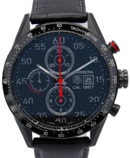 TAG Heuer Carrera CAR2A80 43.5mm Ceramic and Titanium Black