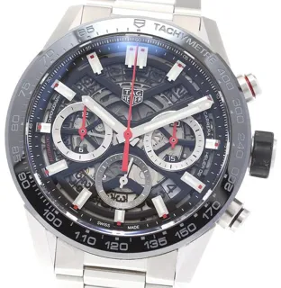 TAG Heuer Carrera CBG2010.BA0662 44mm Ceramic and Stainless steel Skeletonized