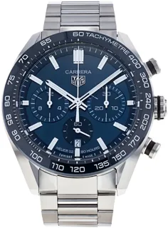 TAG Heuer Carrera CBN2A1A.BA0643 44mm Ceramic and Stainless steel Blue