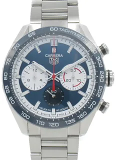 TAG Heuer Carrera CBN2A1E.BA0643 44mm Stainless steel Blue