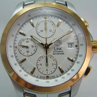 TAG Heuer Link 533 Stainless steel White