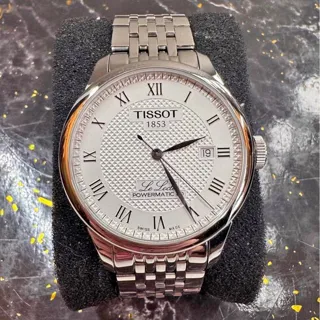 Tissot Le Locle T41.1.483.33 39mm Stainless steel Silver