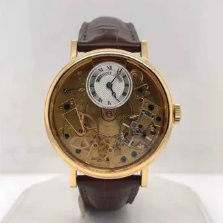 Breguet Tradition 7037BA/11/9V6 Yellow gold Champagne